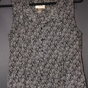 Black and white dress